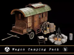 Medieval Wagon Camping Pack