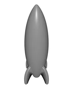 Minimalist Rocket Ship