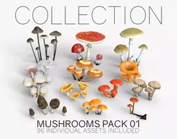 Mushrooms Pack 1