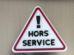 Out of Service Sign - Free 3D Print Model