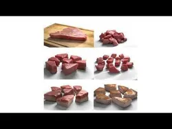 Tuna Meat Pack - Steak Raw Cooked Chopped Low-poly 3D model