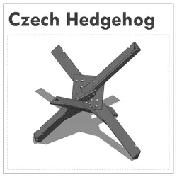 WWII Czech Hedgehog  [1/14 Scale | 1 Pieces]