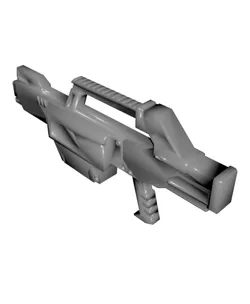 144WS-002BA Beam Scattergun (Attachment Rail). Custom Builders Parts for 1/144 Scale Model Kits.