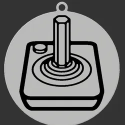 Atari Controller - Christmas Ornament