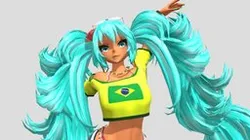 Ballerina Brazilian Miku Pose