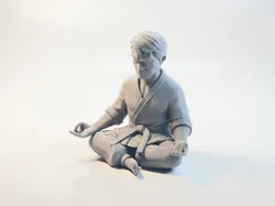 Bruce Lee Meditation Figurine Movies & TV 3D Printable