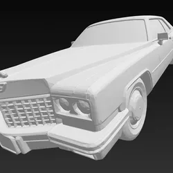Cadillac Eldorado 50k polygons