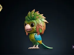 Characters & Creatures STL indir - Ivy Swapped Netflix Movie Funko Style STL 3D Print Figure - Zyrax Studio
