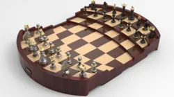 Chess Set - Funky Curved Look