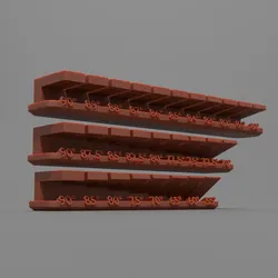 Compact Resin Overhang Tests