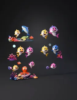 Create a long form 3D animated children s video 8 9 minutes featurin