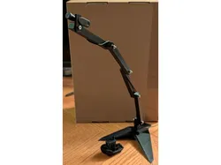 Desktop lapel mic stand