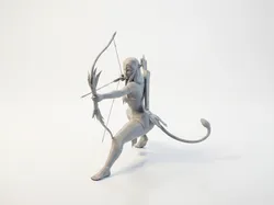 Elf Archer Figurine Fantasy 3D Printable
