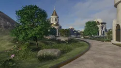 Enchanting Architectural Landscape 3D model
