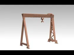 Eriksberg Gantry Crane 3D print model