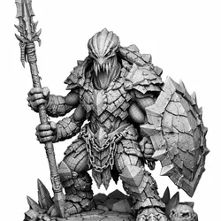 gratuită de Characters & Creatures STL Descărcare - Os Tartalien - Esequiel