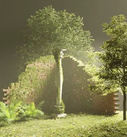 Greek Column  3D model