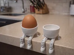 Home Decorations & Ornaments STL indir - Articulated Egg Holder - VertexVision