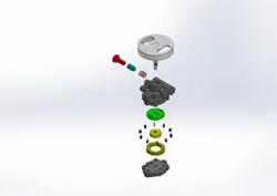 Hydraulic Vane Pump Mechanism