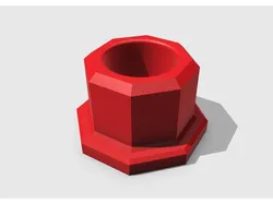 Ink sample vial holder