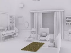 Interior 3D model