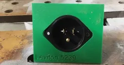 Leviton 5239 template woodworking