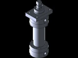 Mill Type Hydraulic Cylinder(With Front Flange Fixed) 63x36x180mm