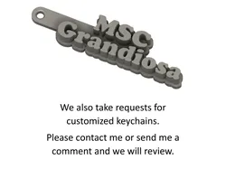 Other STL تنزيل - MSC Grandiosa Keychain / Keyring - Trash Can Guy