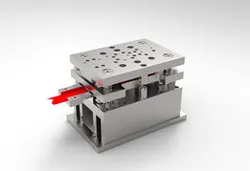 Progressive stamping die