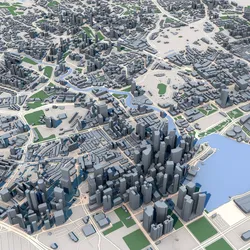 Singapore 3D model