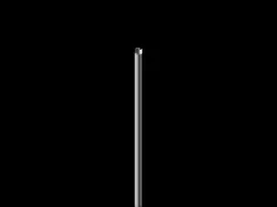 Steel shaft: solid and tube cross sections