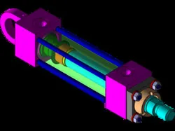 Tie Rod Hydraulic Cylinder 32x22x101  mm
