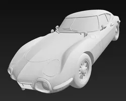 Toyota 2000GT 50k polygons