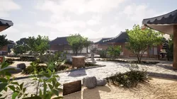 Traditional Village Architecture 3D model