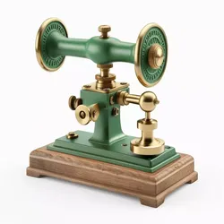 Vintage Precision Mechanical Instrument 3D model