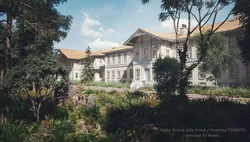 YILDIZ PALACE SALE KIOSK 3D model