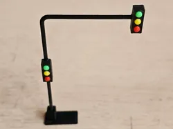1:64 Traffic Lights Diorama (No AMS) - Free 3D Print Model