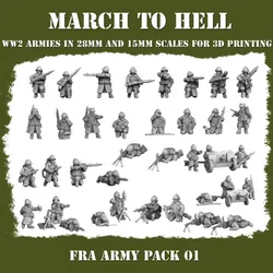 French Army INFANTRY PACK