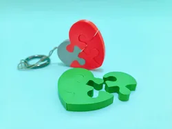 Heart Puzzle - Free 3D Print Model