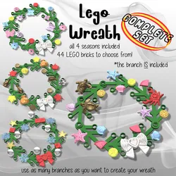 Lego Wreath- Complete All Seasons Set