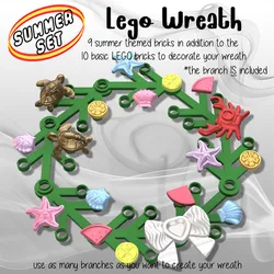Lego Wreath- Summer Set