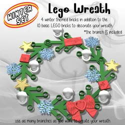 Lego Wreath- Winter Set