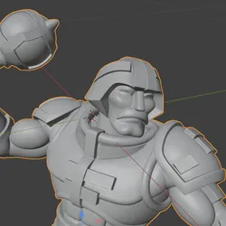 MAN AT ARMS WITH BASE