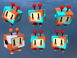 Mole's World Variant Blocky (Multi-Color Capable) - Free 3D Print Model