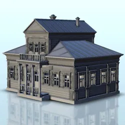 Russian wooden house 6 - WW2 WW1 Stalingrad Eastern Front Moscow Saga 28mm 15mm