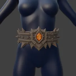 Spiked Battlelord Girdle