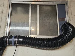 Window vent for 4in hose - Free 3D Print Model