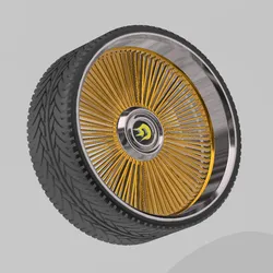 1/254 24" Multi piece wire wheel