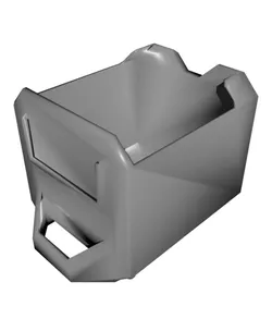 1x1x1 LU - Labelled - Magnetic - Simple Multibin Drawer