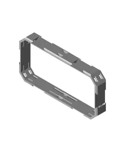 2x1x0.25 - Shell Center - Multibin Shell Ring